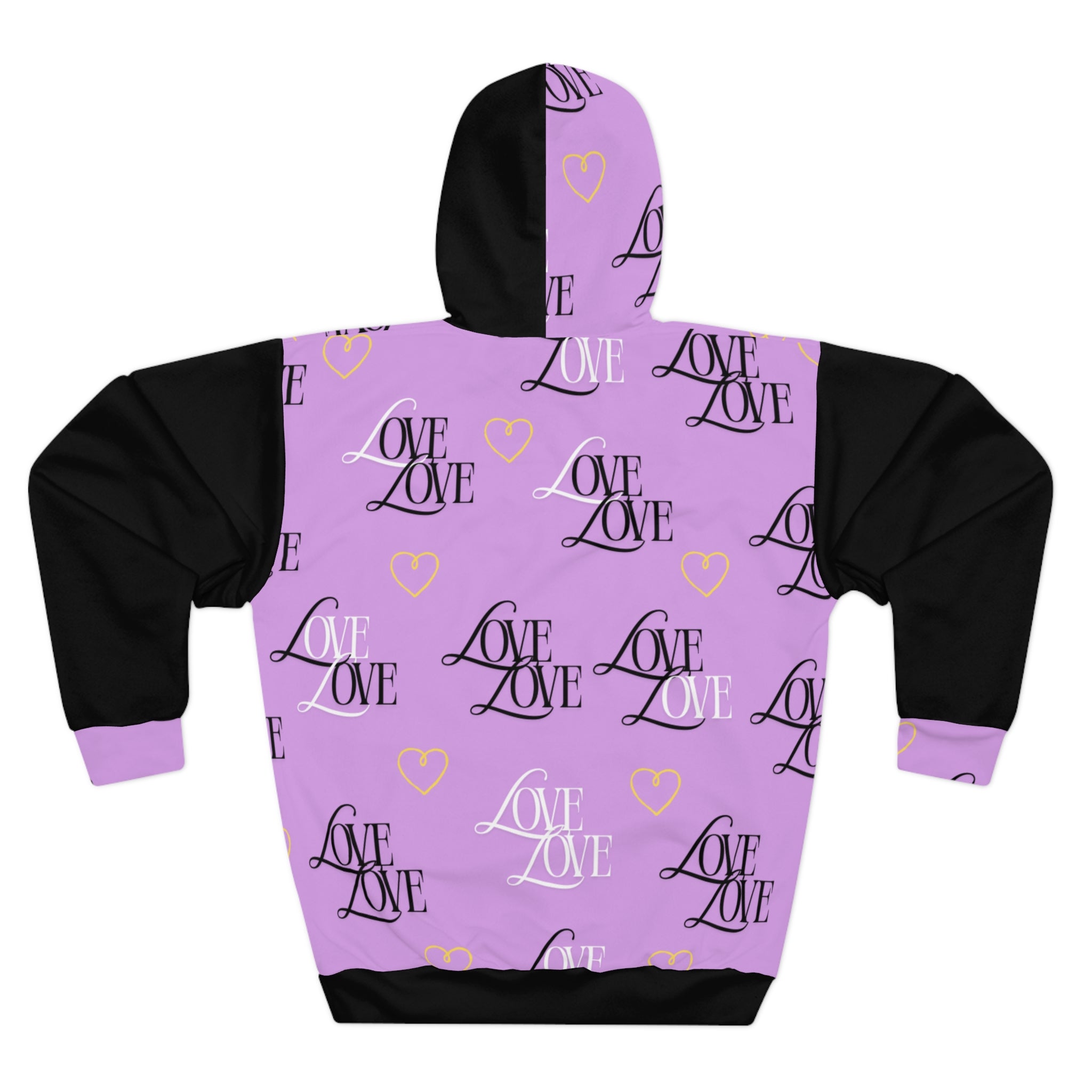Copy of Stylish Love Print Hoodie, Cozy Pullover Sweatshirt for Couples, Ideal Valentine's Gift, Casual Wear for Everyday Comfort, Trendy Streetwear